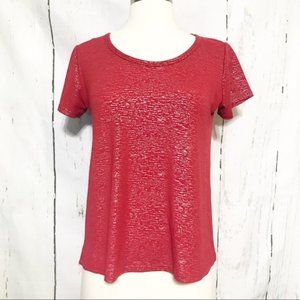 LuLaRoe | Silver Sparkle Elegant Classic Tee